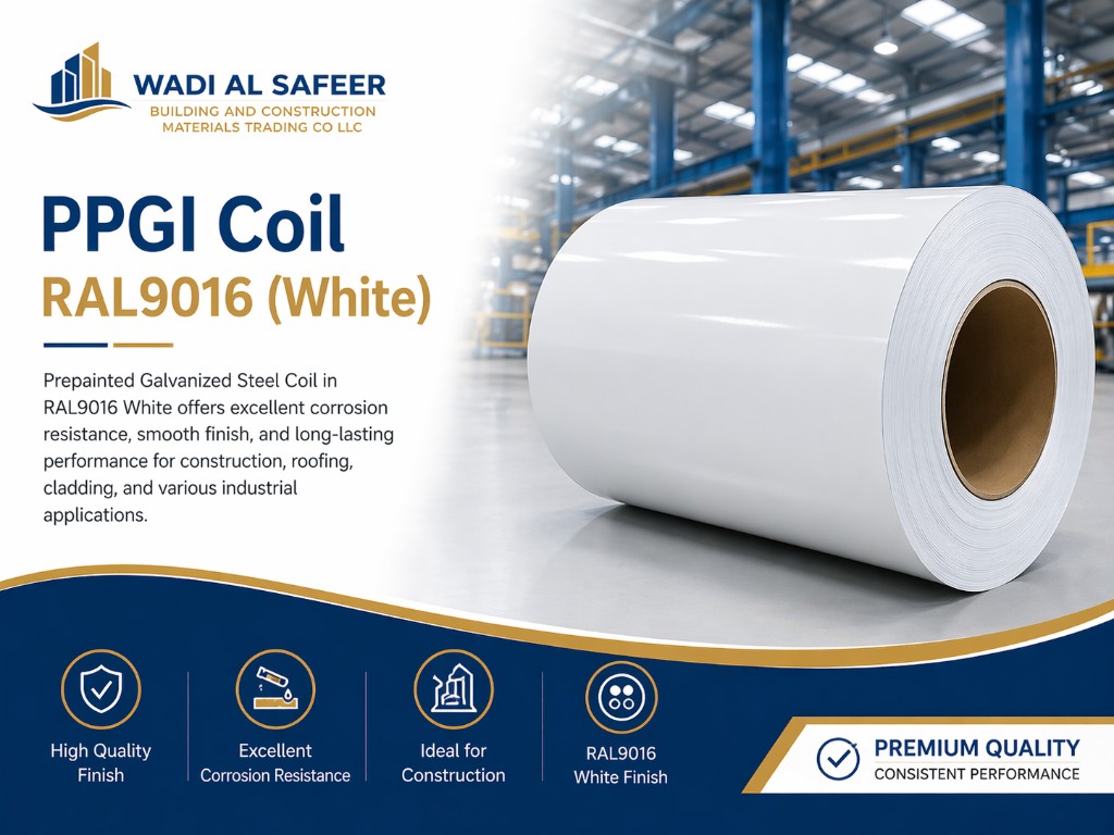 PPGI Coil RAL9016 White product image